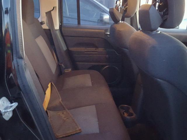 1J4NF2GB4AD512744 - 2010 JEEP PATRIOT SP BLACK photo 6