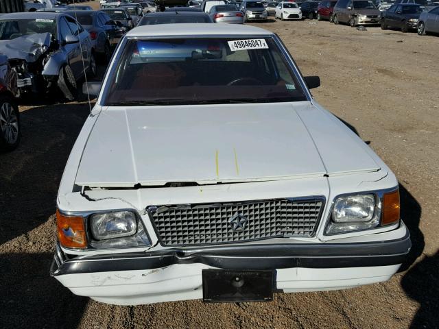 1P3BP46K6JC264618 - 1988 PLYMOUTH RELIANT LE WHITE photo 7