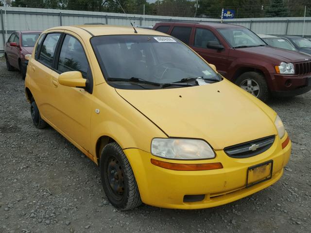 KL1TD66646B662040 - 2006 CHEVROLET AVEO BASE Сары фото 1