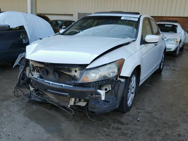 1HGCP36848A047031 - 2008 HONDA ACCORD EXL WHITE photo 2