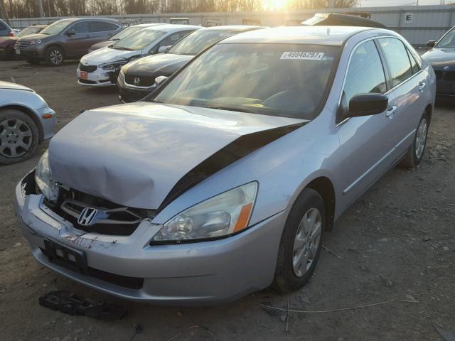 1HGCM56334A146877 - 2004 HONDA ACCORD LX SILVER photo 2