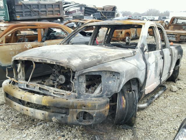 1D7HU18228S576147 - 2008 DODGE RAM 1500 S BURN photo 2