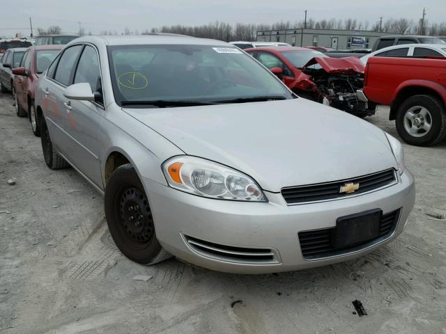 2G1WT58K569383235 - 2006 CHEVROLET IMPALA LT SILVER photo 1