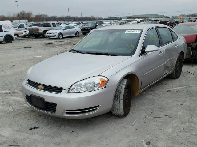 2G1WT58K569383235 - 2006 CHEVROLET IMPALA LT SILVER photo 2