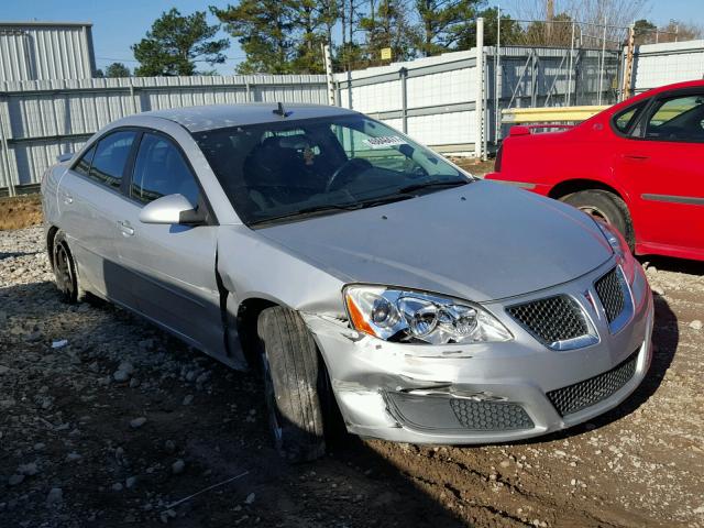 1G2ZA5E03A4158955 - 2010 PONTIAC G6 SILVER photo 1