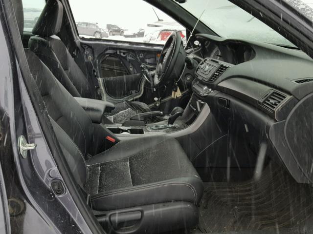 1HGCR2F53GA075587 - 2016 HONDA ACCORD SPO CHARCOAL photo 5