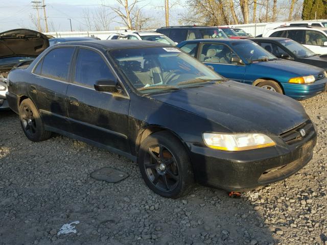 1HGCG5649WA090169 - 1998 HONDA ACCORD LX BLACK photo 1