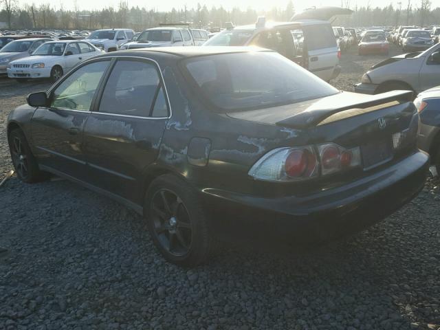 1HGCG5649WA090169 - 1998 HONDA ACCORD LX BLACK photo 3