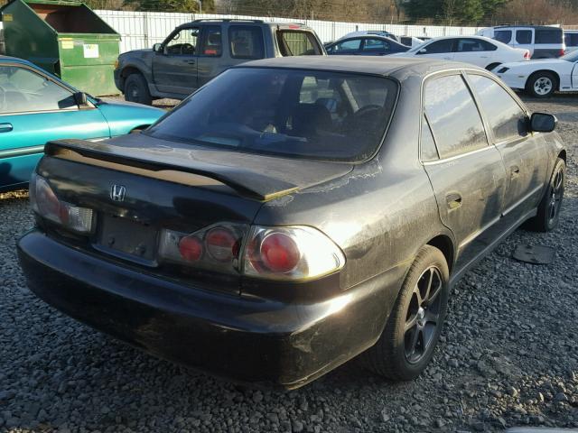 1HGCG5649WA090169 - 1998 HONDA ACCORD LX BLACK photo 4