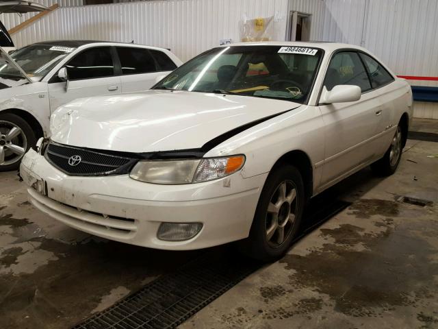 2T1CF28P3XC252169 - 1999 TOYOTA CAMRY SOLA WHITE photo 2