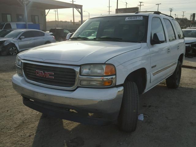 1GKEC13V35R233937 - 2005 GMC YUKON WHITE photo 2