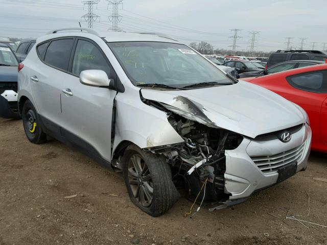 KM8JUCAG3EU915782 - 2014 HYUNDAI TUCSON GLS SILVER photo 1