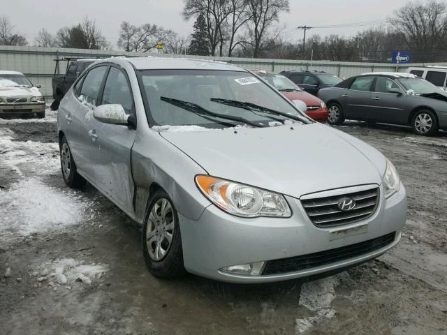 KMHDU46D19U711067 - 2009 HYUNDAI ELANTRA GL SILVER photo 1