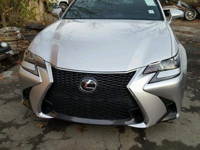 JTHBZ1BL4HA010336 - 2017 LEXUS GS 350 SILVER photo 9