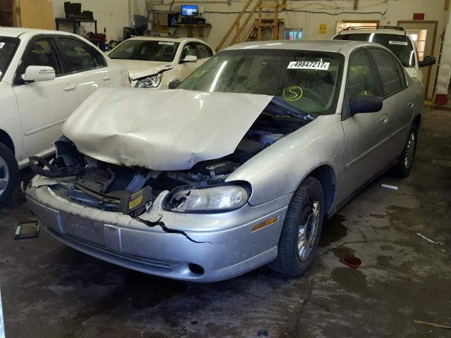 1G1ND52J12M544573 - 2002 CHEVROLET MALIBU SILVER photo 2