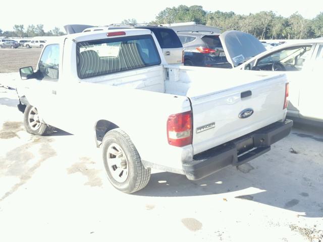 1FTYR10D87PA20290 - 2007 FORD RANGER WHITE photo 3