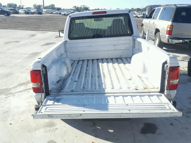 1FTYR10D87PA20290 - 2007 FORD RANGER WHITE photo 6