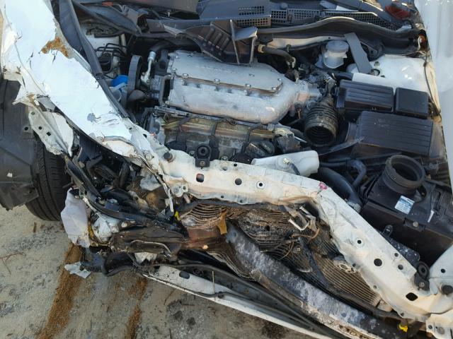 1HGCM66515A001264 - 2005 HONDA ACCORD EX WHITE photo 7