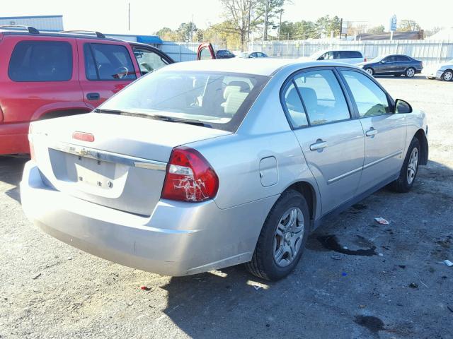 1G1ZS58F88F101506 - 2008 CHEVROLET MALIBU LS SILVER photo 4