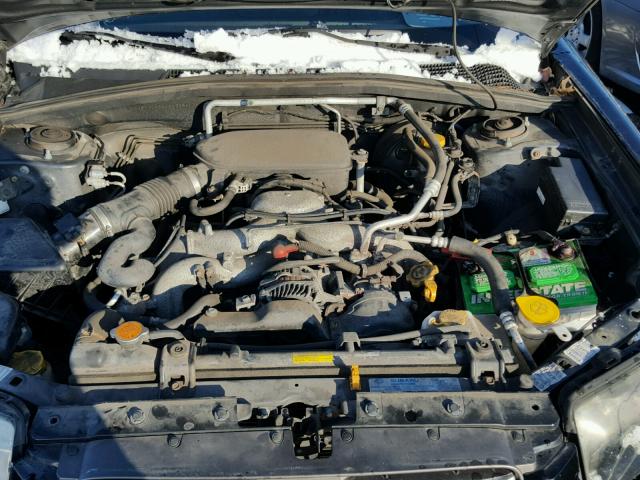 JF1SG65628H726403 - 2008 SUBARU FORESTER 2 BLACK photo 7