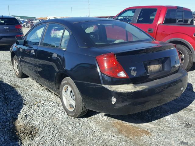 1G8AG52F05Z154168 - 2005 SATURN ION LEVEL BLACK photo 3