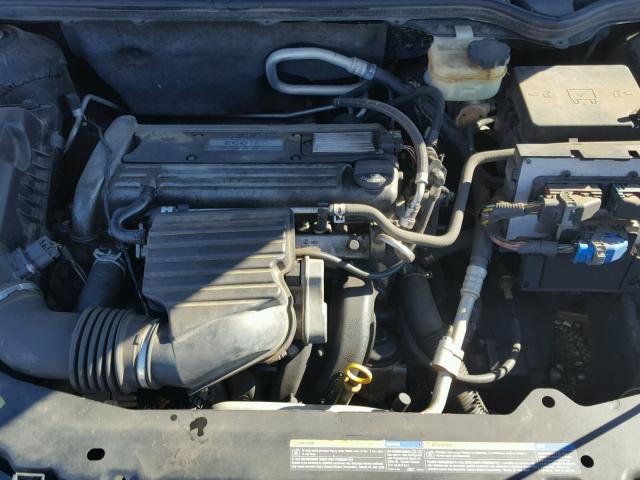 1G8AG52F05Z154168 - 2005 SATURN ION LEVEL BLACK photo 7