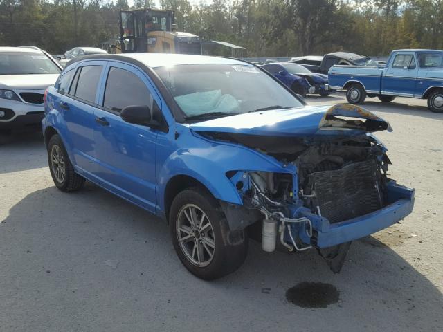 1B3HB28C58D659690 - 2008 DODGE CALIBER BLUE photo 1