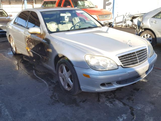 WDBNG70J24A413491 - 2004 MERCEDES-BENZ S 430 SILVER photo 1