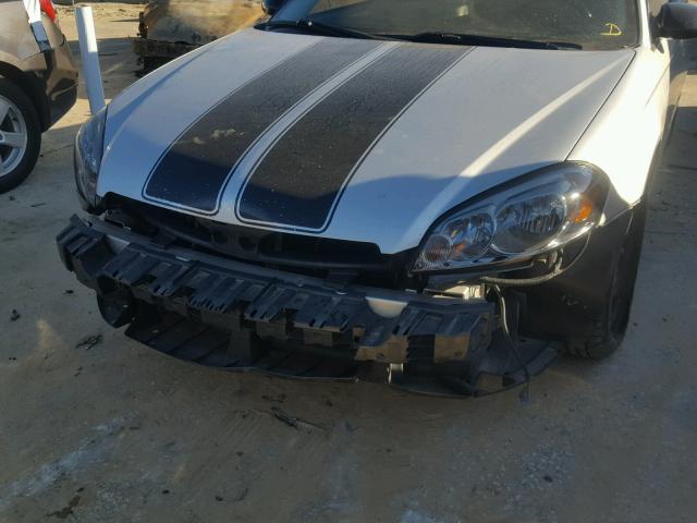 2G1WL16C569415525 - 2006 CHEVROLET MONTE CARL ვერცხლისფერი ფოტო 9