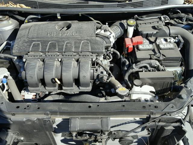 3N1AB7AP2HY338457 - 2017 NISSAN SENTRA S GRAY photo 7