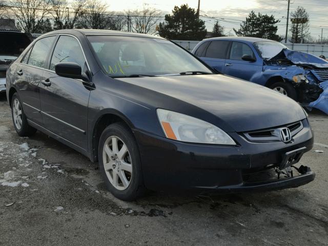 1HGCM66535A039174 - 2005 HONDA ACCORD EX BLACK photo 1