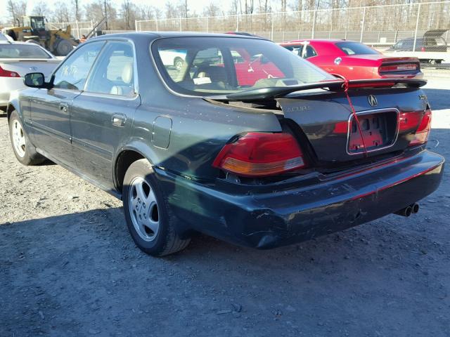 JH4UA3640WC003979 - 1998 ACURA 3.2TL GREEN photo 3