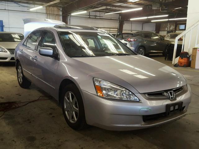 1HGCM66524A062699 - 2004 HONDA ACCORD EX SILVER photo 1