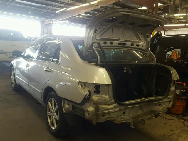 1HGCM66524A062699 - 2004 HONDA ACCORD EX SILVER photo 3