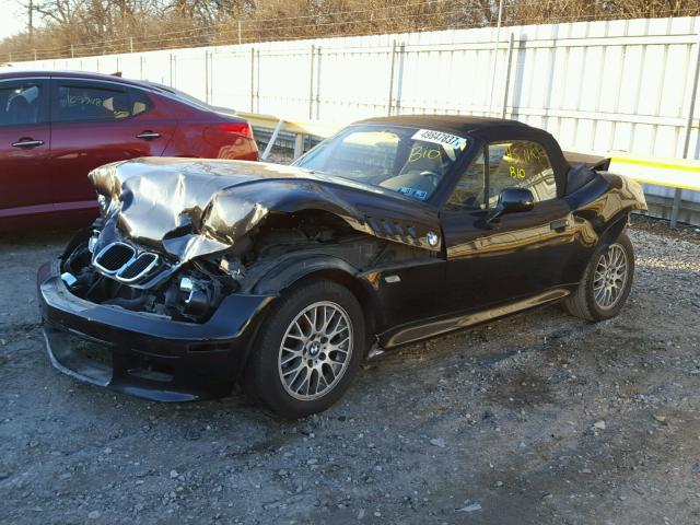 WBACH3341YLF43888 - 2000 BMW Z3 2.8 BLACK photo 2