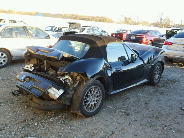 WBACH3341YLF43888 - 2000 BMW Z3 2.8 BLACK photo 4