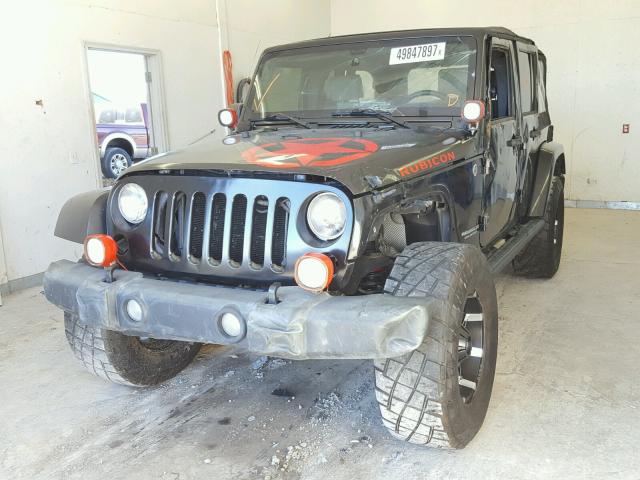 1J8GA591X7L106672 - 2007 JEEP WRANGLER S 黑色 照片 2