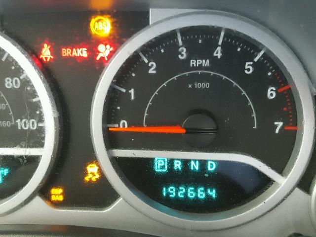 1J8GA591X7L106672 - 2007 JEEP WRANGLER S 黑色 照片 8