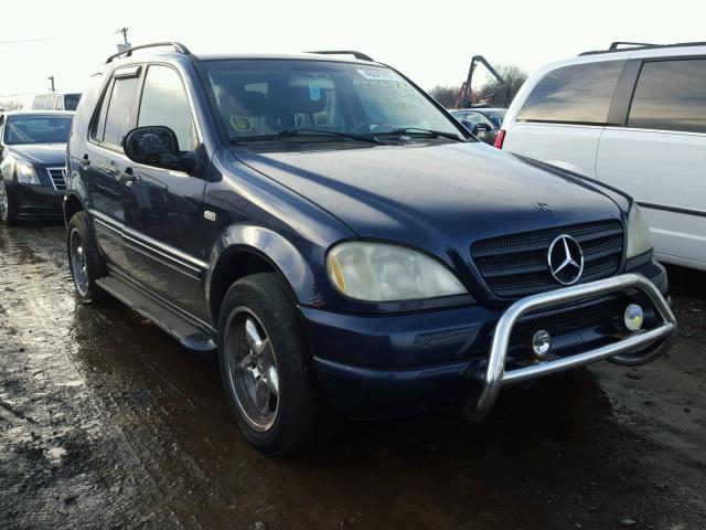 4JGAB72E3YA202509 - 2000 MERCEDES-BENZ ML 430 BLUE photo 1