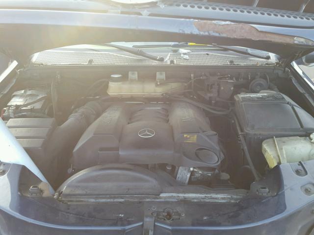 4JGAB72E3YA202509 - 2000 MERCEDES-BENZ ML 430 蓝色 照片 7