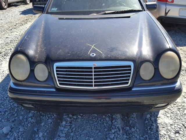 WDBJF72F3VA297004 - 1997 MERCEDES-BENZ E 420 BLACK photo 7