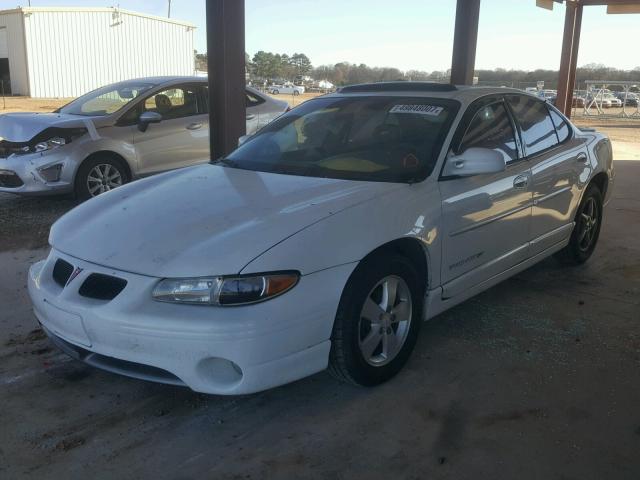 1G2WP52KXYF153709 - 2000 PONTIAC GRAND PRIX WHITE photo 2