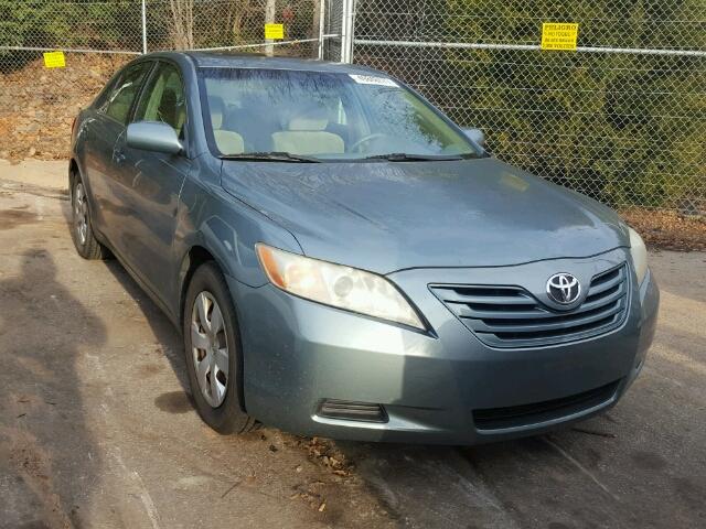 4T1BE46K49U796313 - 2009 TOYOTA CAMRY BASE GREEN photo 1