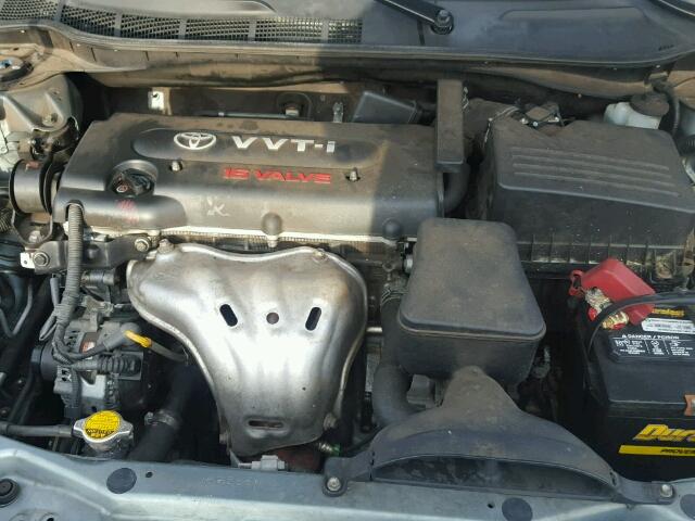 4T1BE46K49U796313 - 2009 TOYOTA CAMRY BASE GREEN photo 7