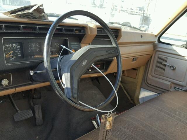 1FDKF37L3DRA21656 - 1983 FORD F350 WHITE photo 10