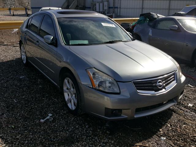 1N4BA41E18C833135 - 2008 NISSAN MAXIMA SE SILVER photo 1