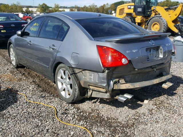 1N4BA41E18C833135 - 2008 NISSAN MAXIMA SE SILVER photo 3