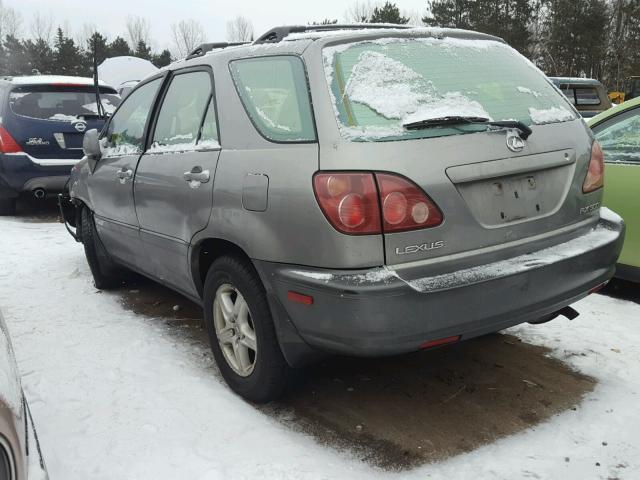 JT6HF10UXY0152347 - 2000 LEXUS RX 300 SILVER photo 3