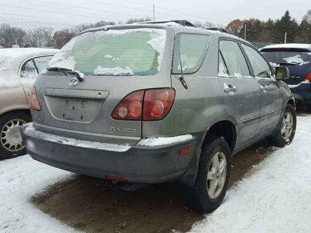 JT6HF10UXY0152347 - 2000 LEXUS RX 300 SILVER photo 4