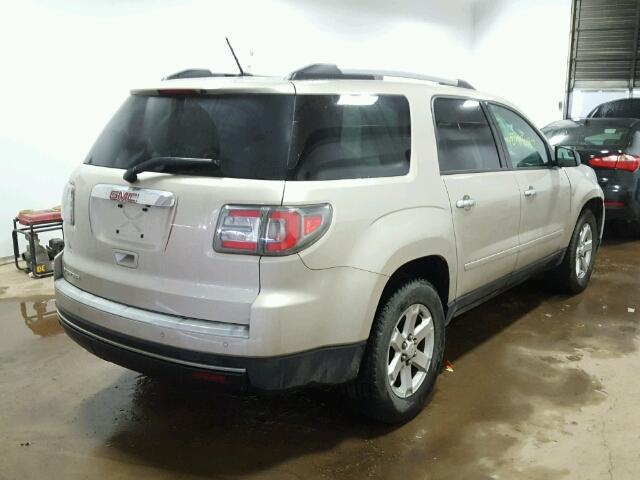 1GKKRPKD9DJ138454 - 2013 GMC ACADIA SLE GOLD photo 4